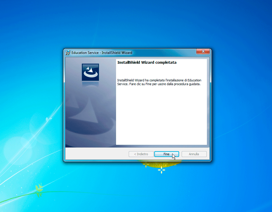 Installazione completata