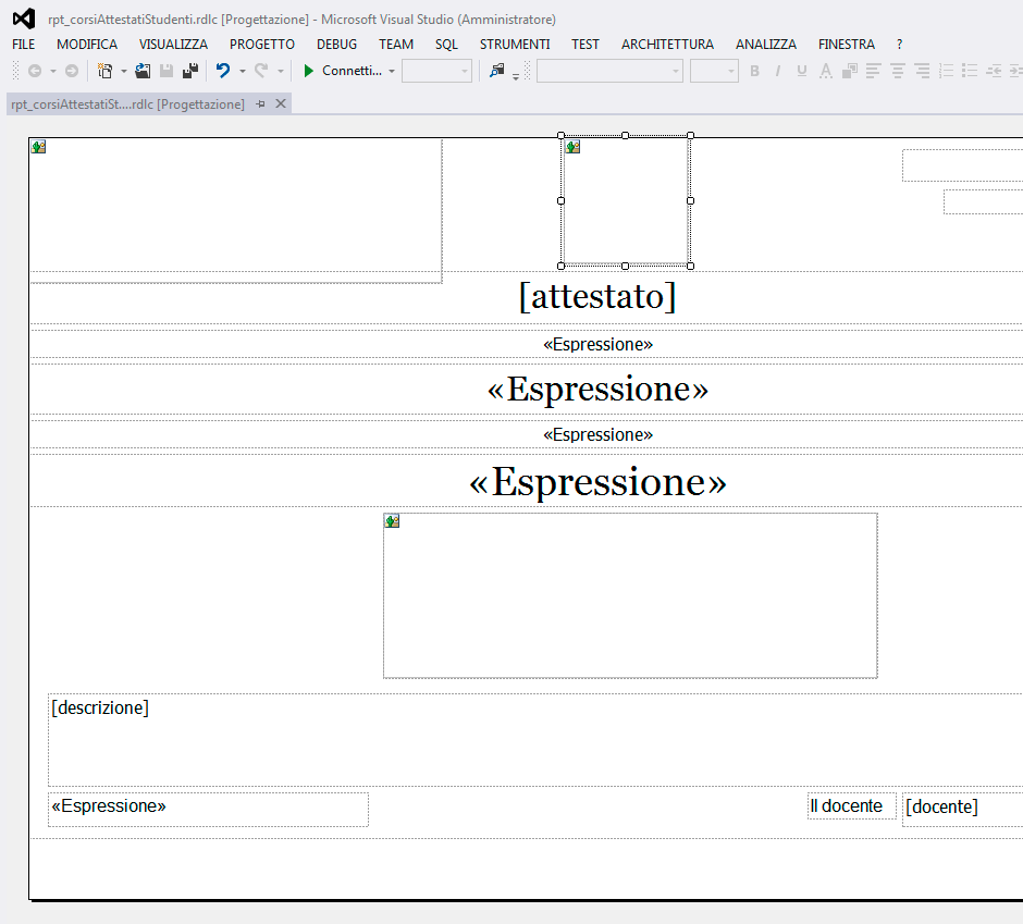 Duplicazione immagine esistente